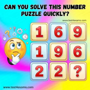 Find out the Missing Number Puzzle - 1001 Find out the Missing Number Puzzle