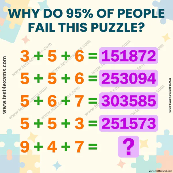 Only Genius Solve Math Logic Puzzle Only Genius Solve Math Logic Puzzle