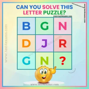 Find the missing character brain teasers Puzzle - 1014 Find the missing character brain teasers Puzzle