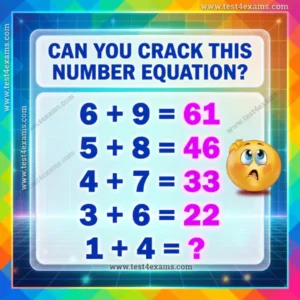 Solve Logic Math Puzzle with Answer - 1027 Solve Logic Math Puzzle with Answer