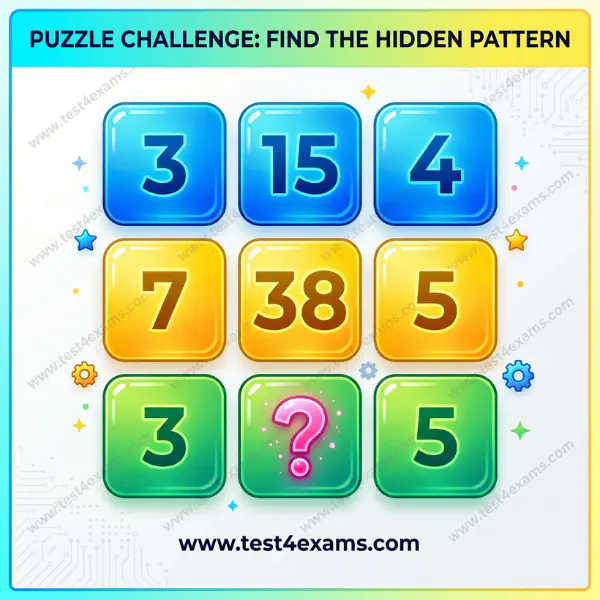 Missing Number Puzzle Logic with Answer Missing Number Puzzle Logic with Answer