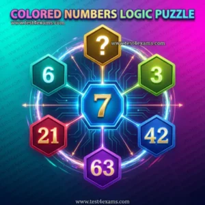 Solve Missing Number Challenging Circle Math Puzzle - 1034 Solve Missing Number Challenging Circle Math Puzzle