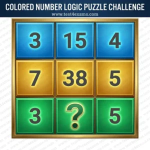Missing Number Puzzle Logic with Answer - 1038 Missing Number Puzzle Logic with Answer