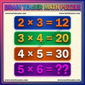 Solve The Challenging Brain Teaser Math Puzzle - 1051 Solve The Challenging Brain Teaser Math Puzzle