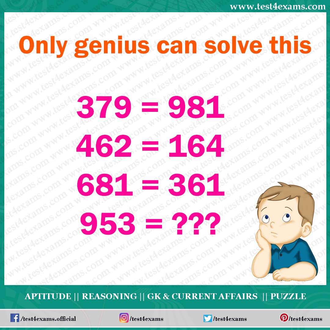 Only Genius Solve Math Puzzle | Genius Puzzle Logic | Test 4 Exams