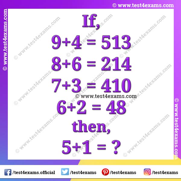 Missing Number Puzzle Logic With Answer | Math Puzzles | Test 4 Exams