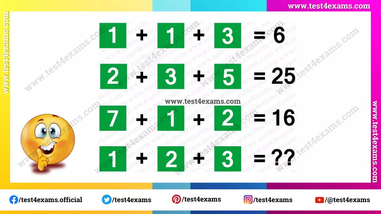 Logical Math Puzzle And Riddle With Answer - Test 4 Exams