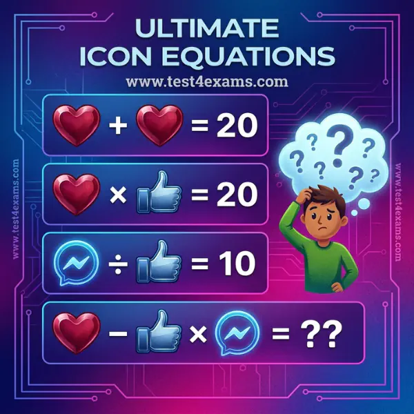 Genius picture math equation puzzle – 1062