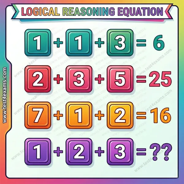 Logical math puzzle and riddle with answer – 1063
