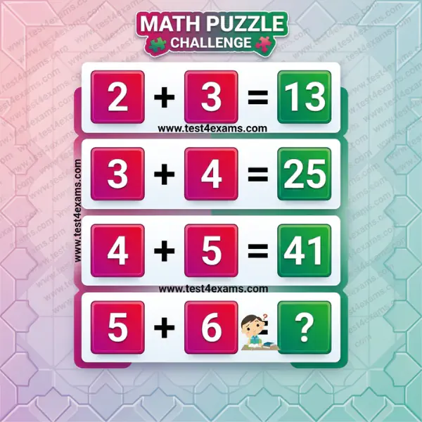 Math logic and fun puzzle with answer – 1065