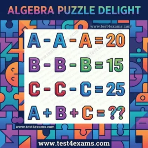 Genius mathematical puzzle for adults