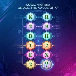 Logical letter puzzle for teens with answer