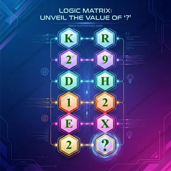 Logical letter puzzle for teens with answer -1104