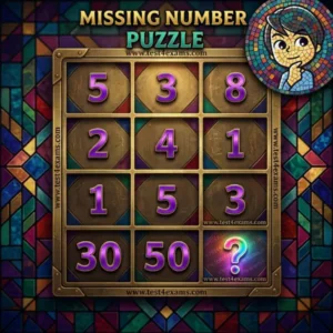 Logic and fun missing number puzzle