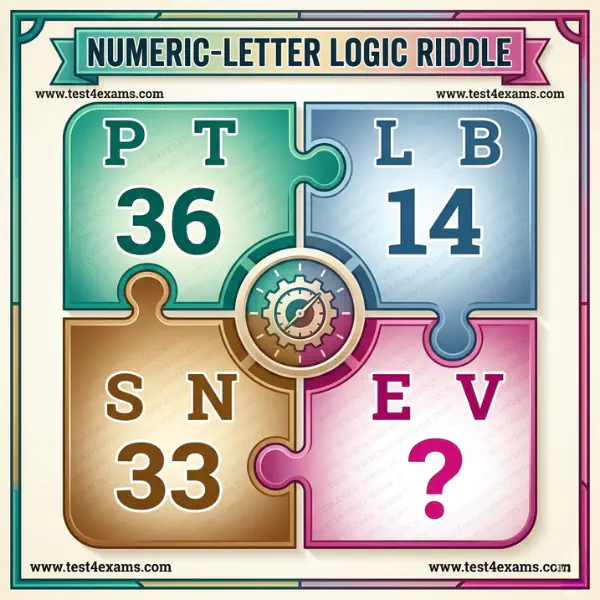 Tricky letter puzzle for high school students – 1106