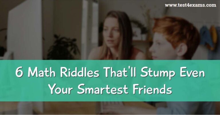6 Math Riddles That’ll Stump Even Your Smartest Friends