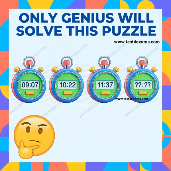 Brainteasers clock puzzle with answer – 1026