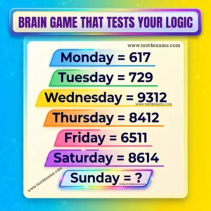 Brain challenges logic puzzle with answer