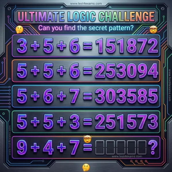 Only Genius Solve Math Logic Puzzle – 1010