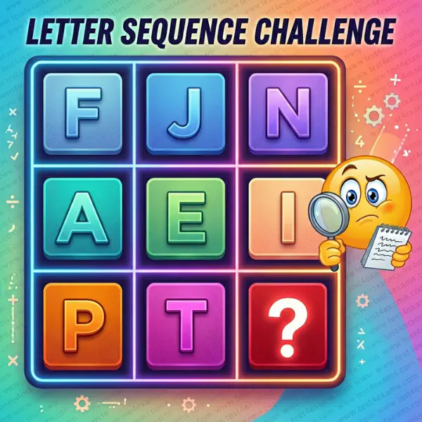 Find out the missing character Puzzle – 1017