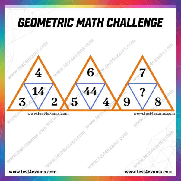 Solve Triangle Math Puzzle with Answer – 1028