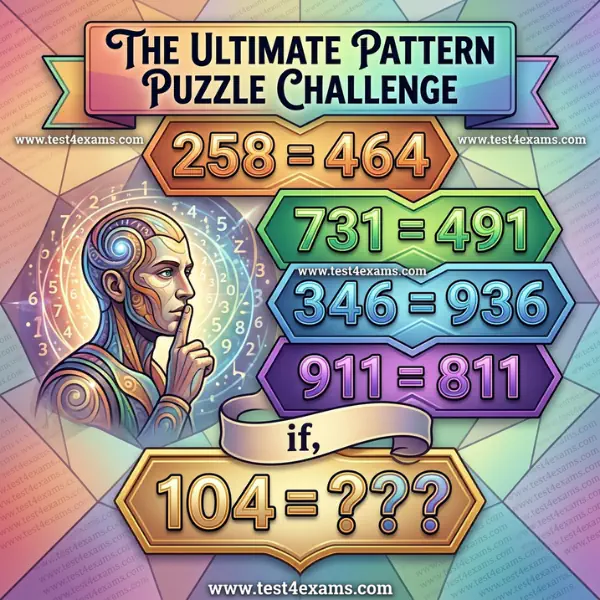 Best Brain Teaser Math Puzzle Question with Answer – 1044